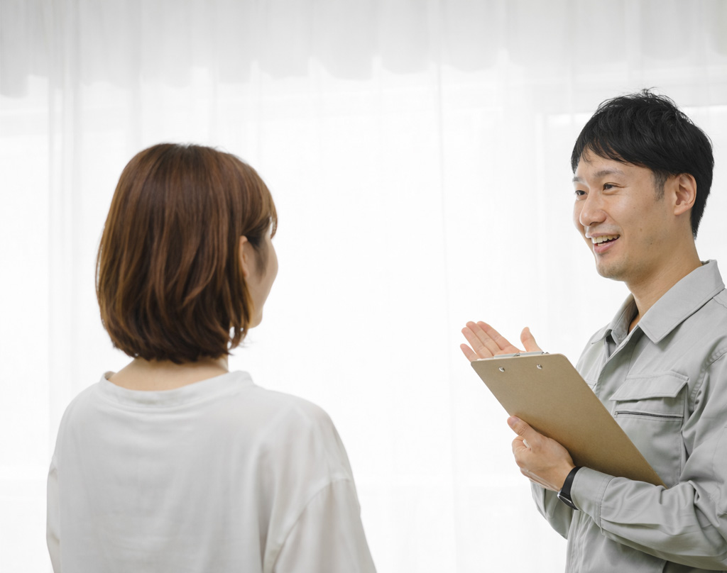 見積・ご提案の様子