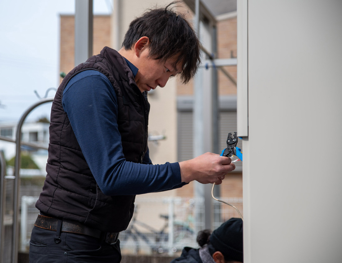 エコキュート交換の様子